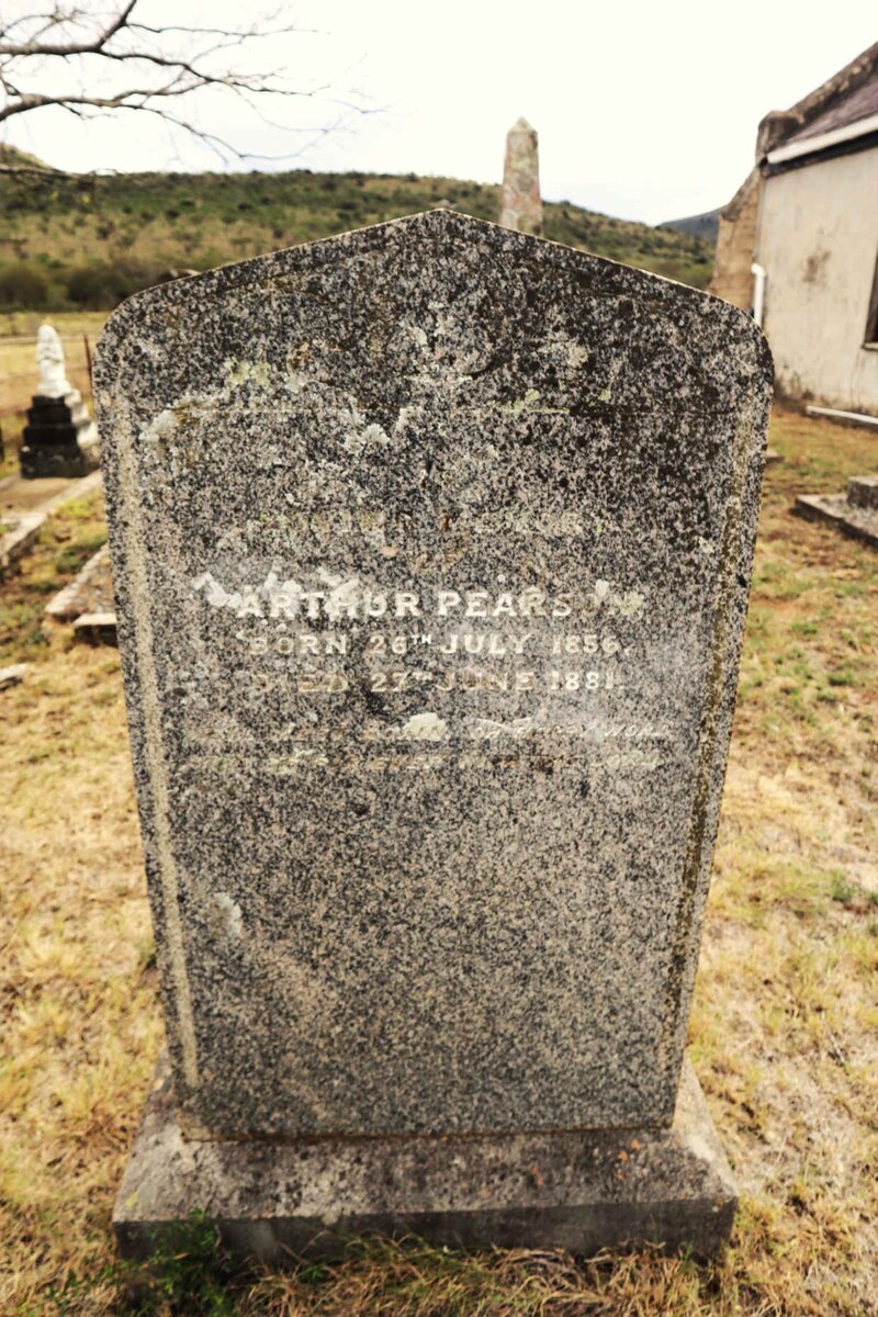 PEARSON Arthur 1856-1881