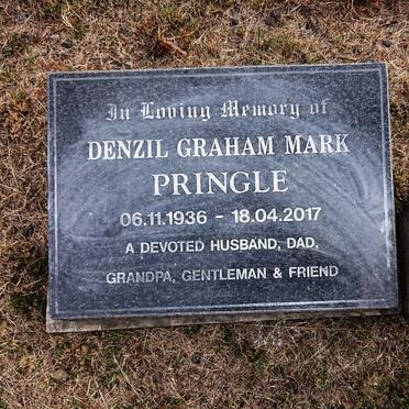 PRINGLE Denzil Graham Mark 1936-2017