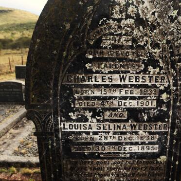 WEBSTER Charles 1833-1901 & Louisa Selina 1838-1895 