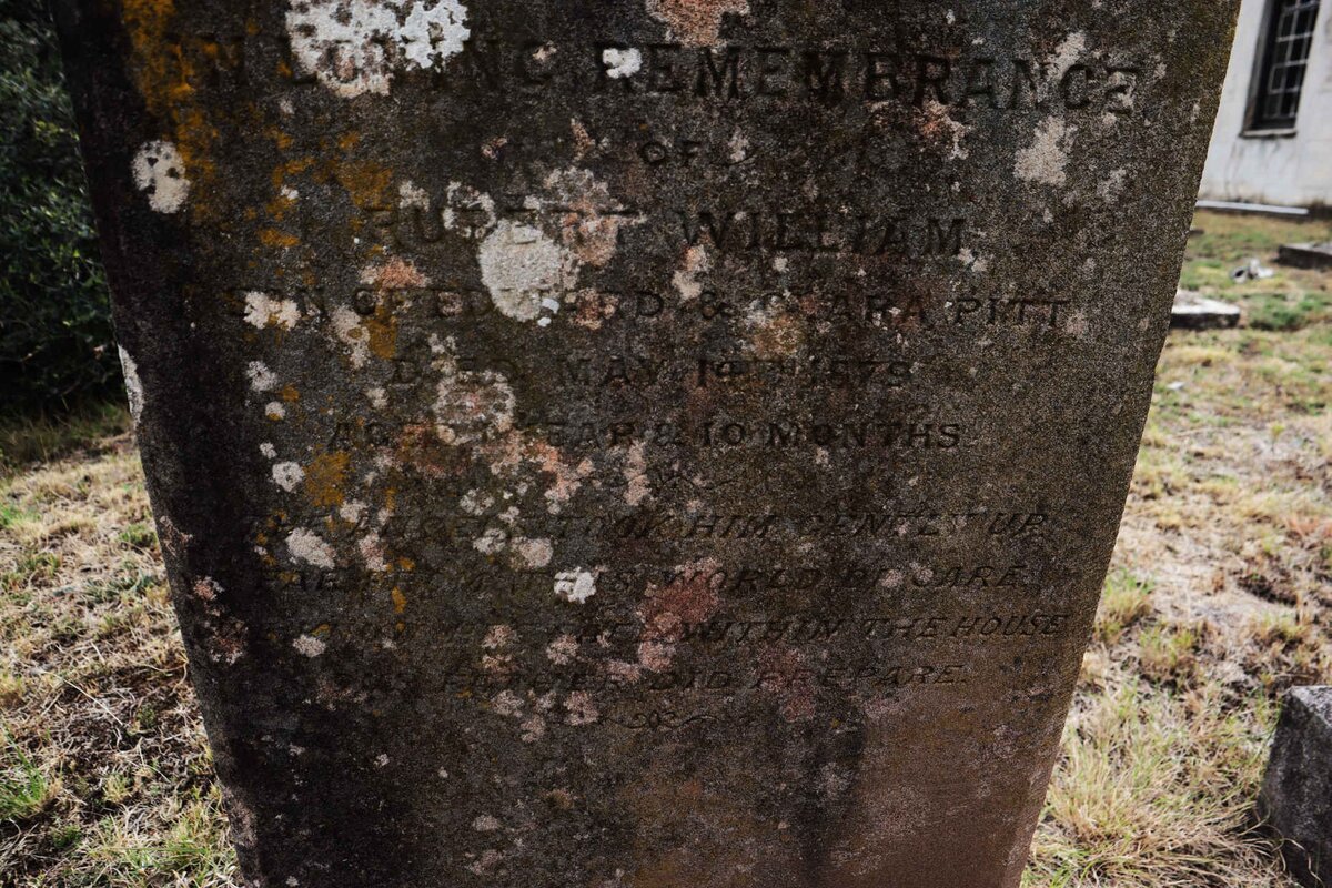 PITT Rupert William -1879