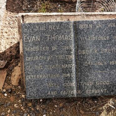 THOMAS Evan 1881-1959