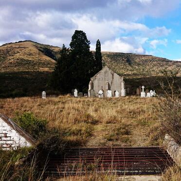 Eastern Cape, ADELAIDE district, Mancazana Valley, Glen Thorn Presbyterian Church, cemetery