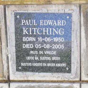 KITCHING Paul Edward 1950-2005