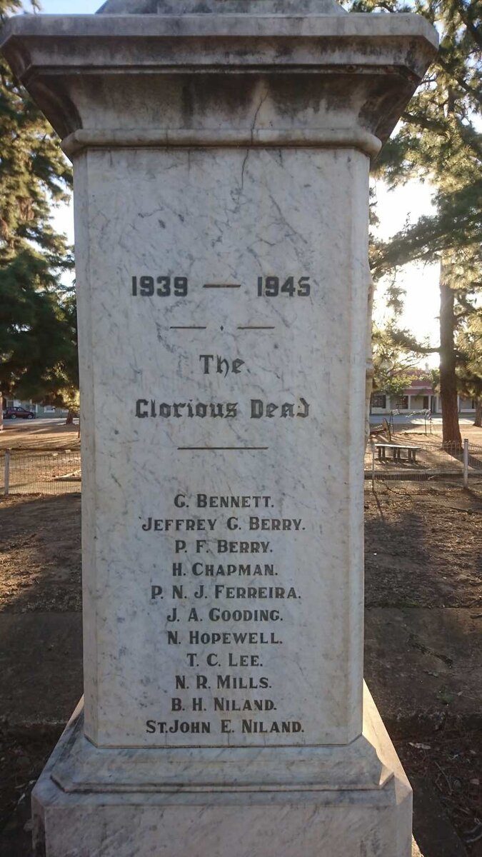 2. War Memorial Casualties 1939-1945