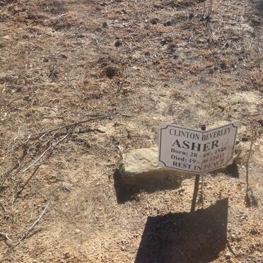 ASHER Clinton Beverley 1928-2017