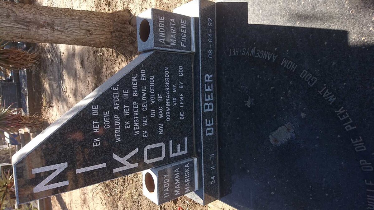 BEER Nikoe, de 1971-1992