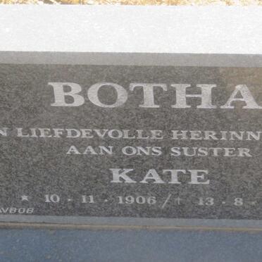 BOTHA Kate 1906-1996