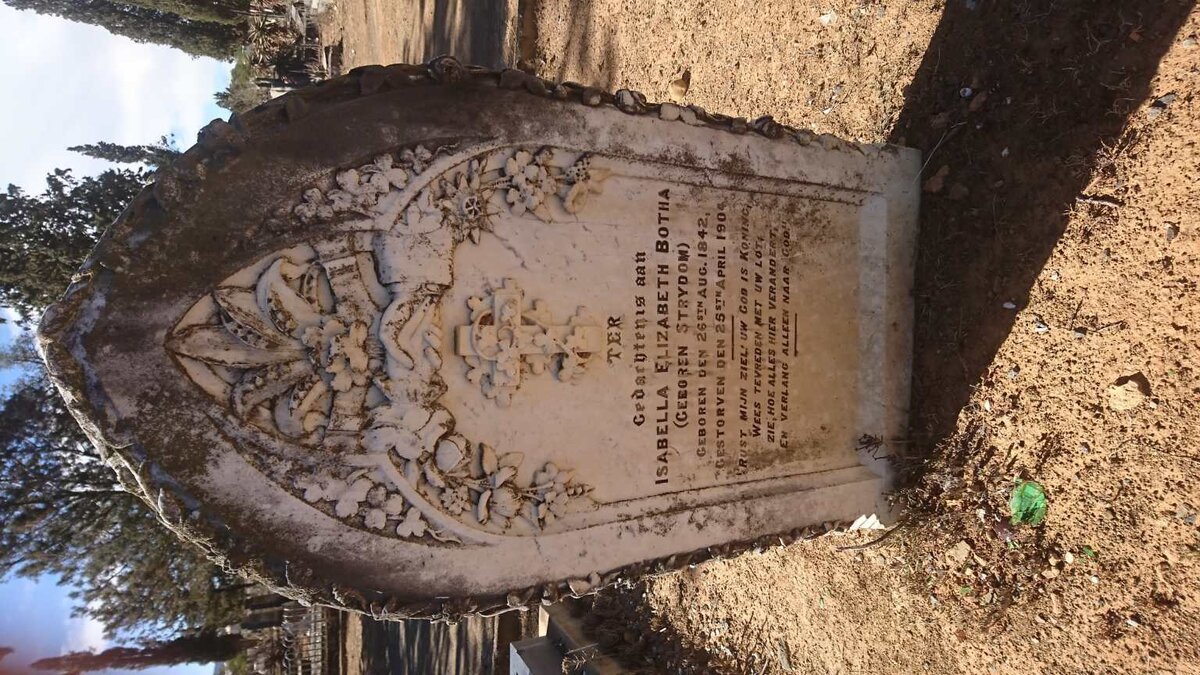 BOTHA Isabella Elizabeth nee STRYDOM 1842-1904