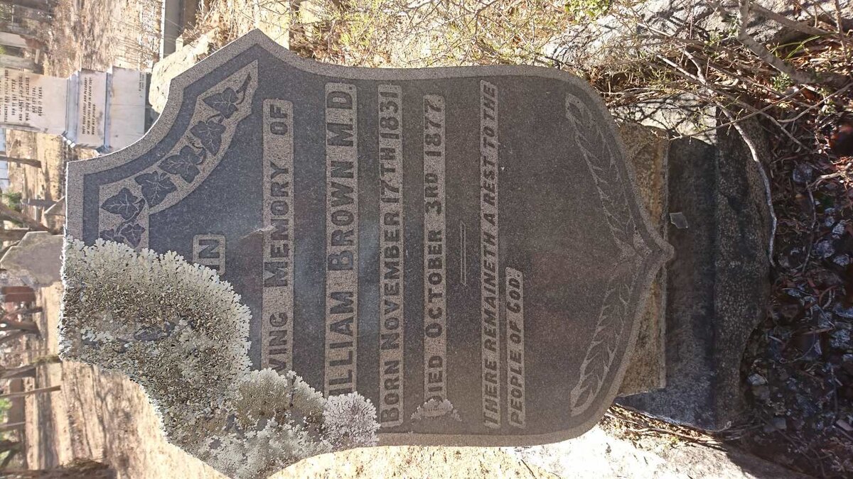 BROWN William 1831-1877