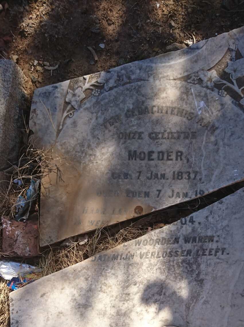 GASS Anna Elizabeth, van nee DRYER 1837-1904