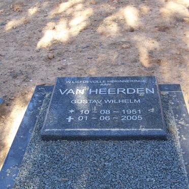 HEERDEN Gustav Wilhelm, van 1951-2005