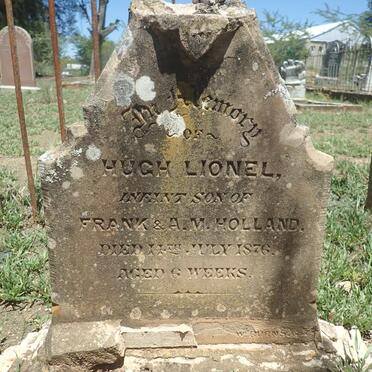 HOLLAND Hugh Lionel -1876