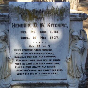 KITCHING Hendrik D.W. 1884-1937