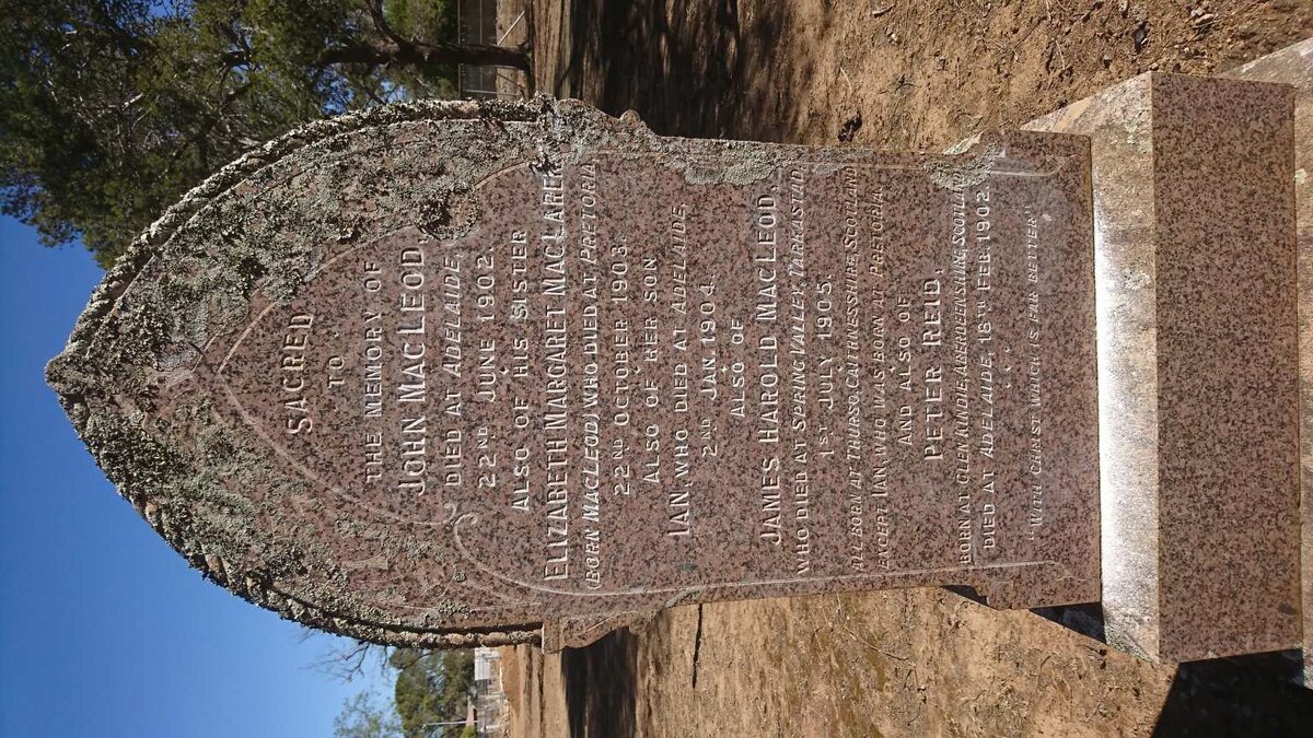 MacLEOD :: MacLAREN :: REID