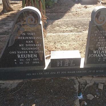 NEL Reuben 1915-1984 &amp; Hester Wilhelmina Johanna ODENDAAL 1919-1986