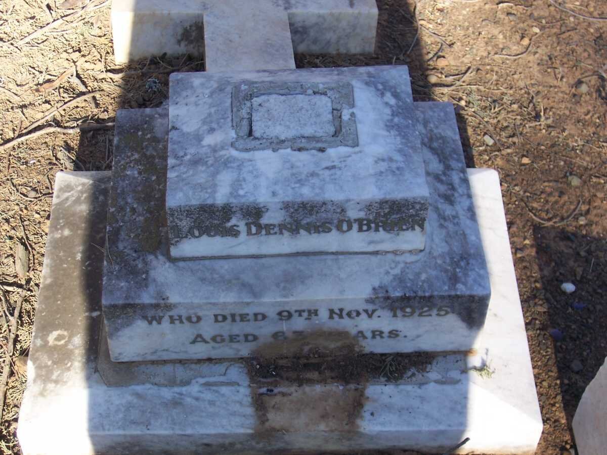 O'BRIEN Louis Dennis -1925 
