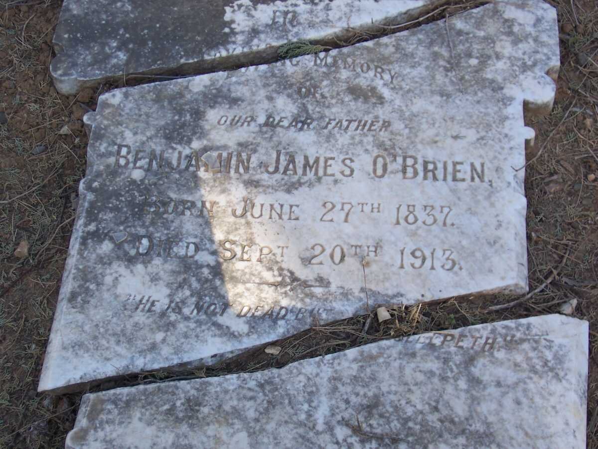 O'BRIEN Benjamin James 1837-1913
