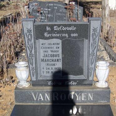 ROOYEN Jacobus Marchant, van 1933-1986