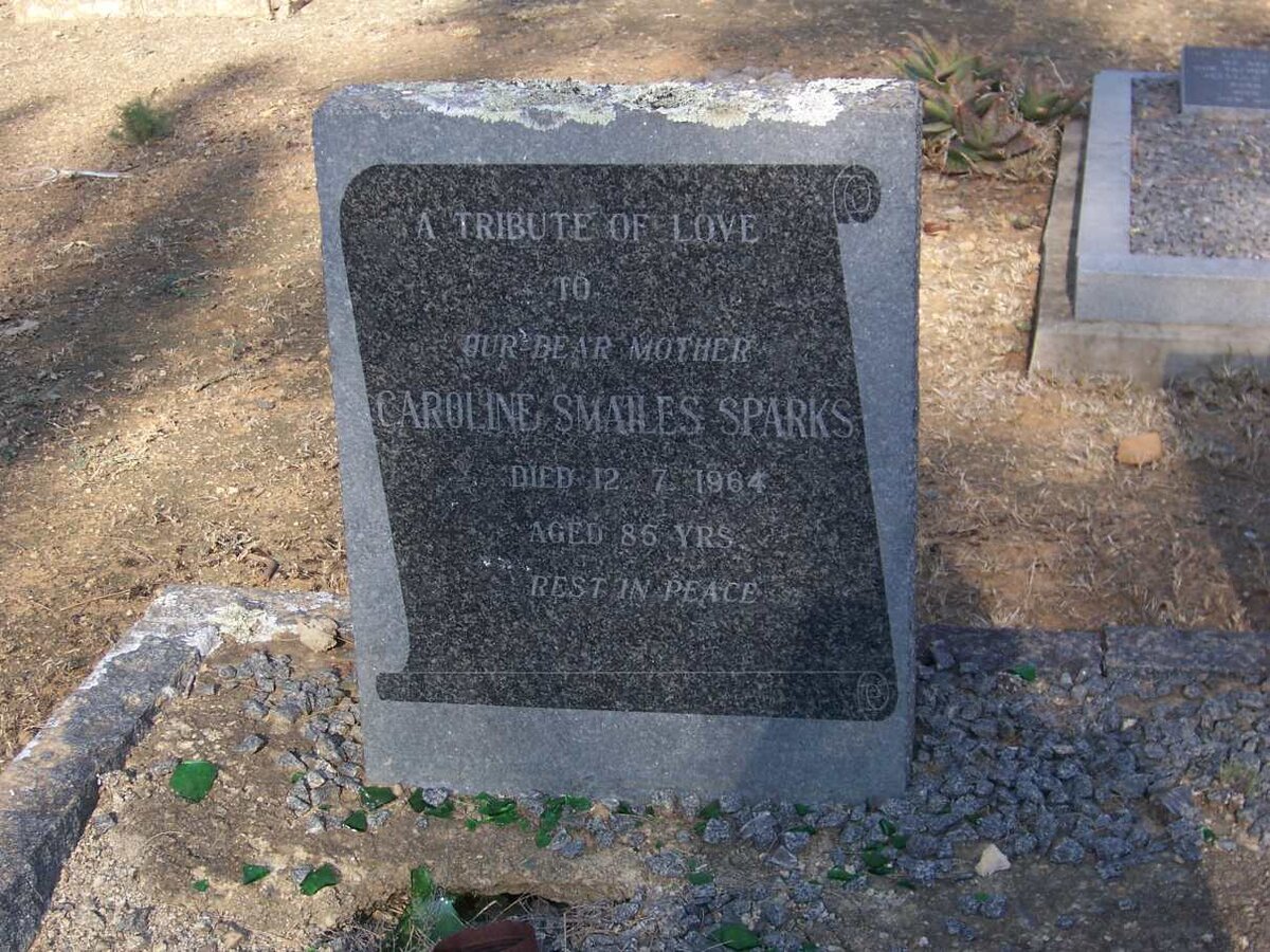 SPARKS Caroline Smailes -1964