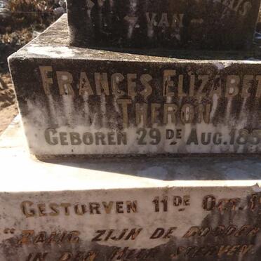 THERON Frances Elizabeth 1835-1902