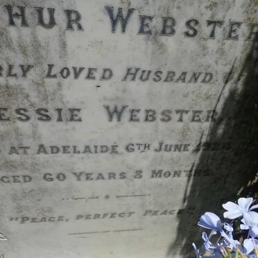 WEBSTER Arthur -1924