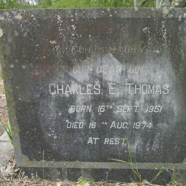 THOMAS Charles E. 1951-1974