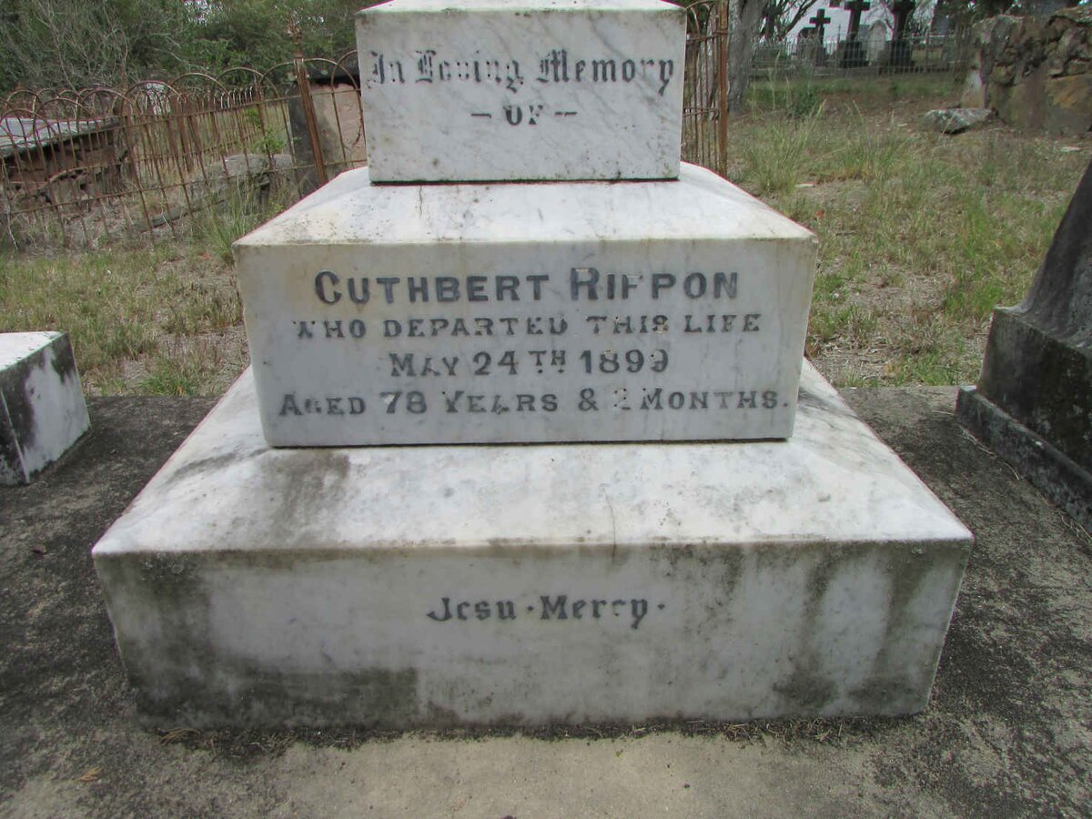 RIPPON Cuthbert -1899