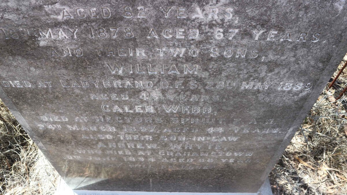 WENTWORTH William -1886 &amp; Elizabeth -1878