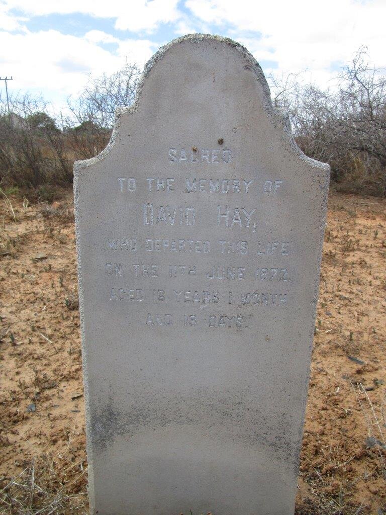 HAY David -1872