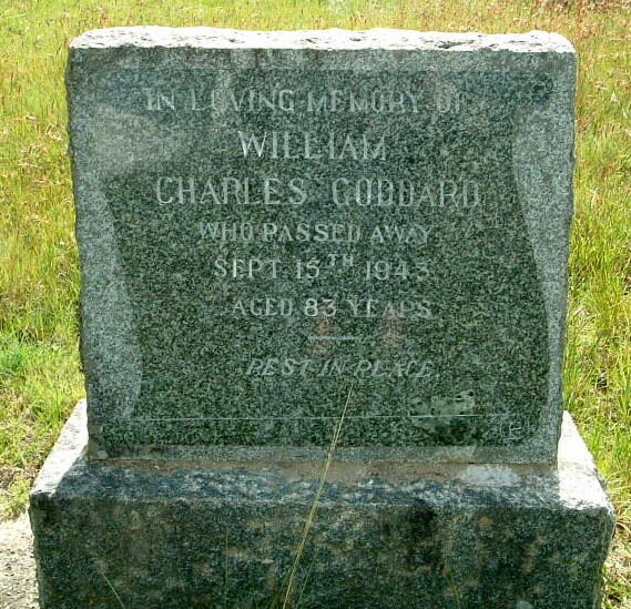 GODDARD William Charles -1943