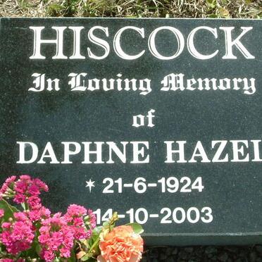 HISCOCK Daphne Hazel 1924-2003