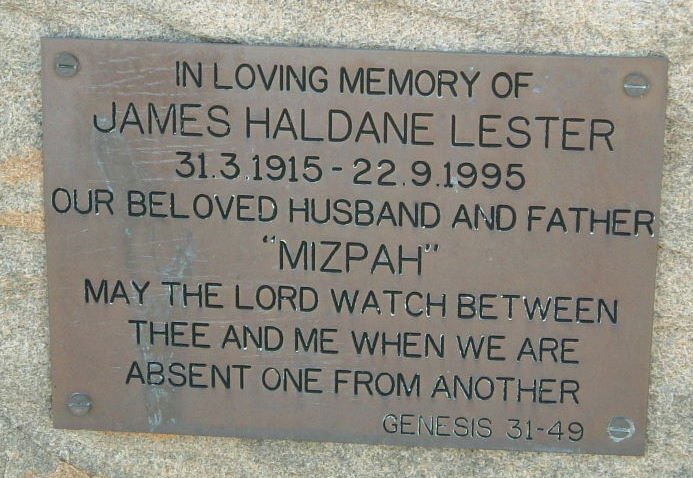 LESTER James Haldane 1915-1995