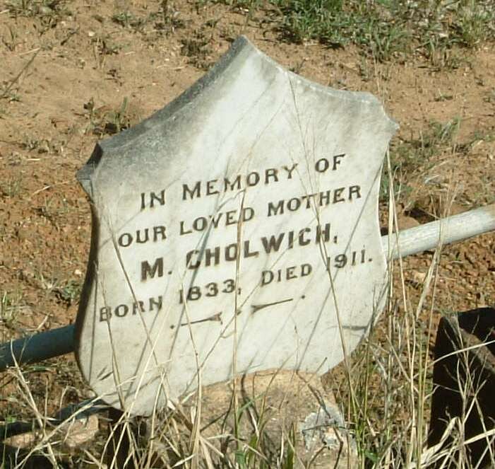 CHOLWICH M.  1833-1911
