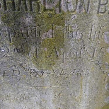 BROOKES Thomas Charlton -1849