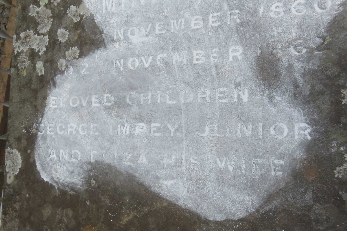 IMPEY Harry -1852 :: IMPEY Minnie -1862