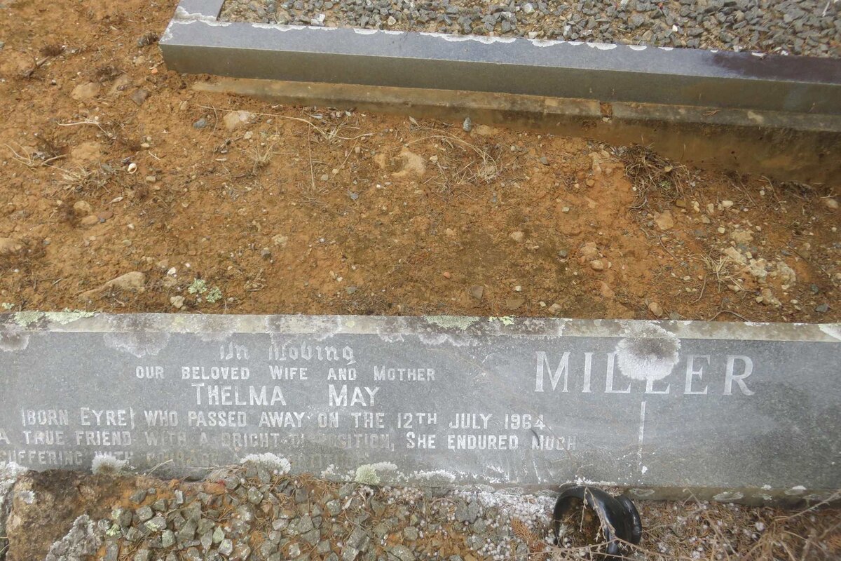 MILLER Thelma May nee EYRE -1964