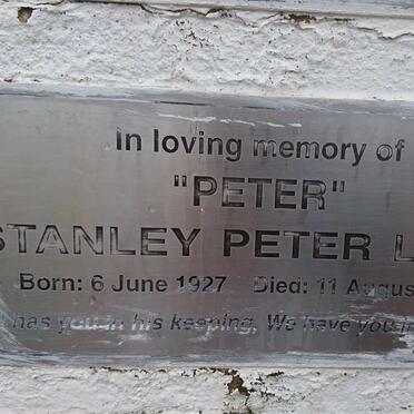 LONG Peter Stanley 1927-1996