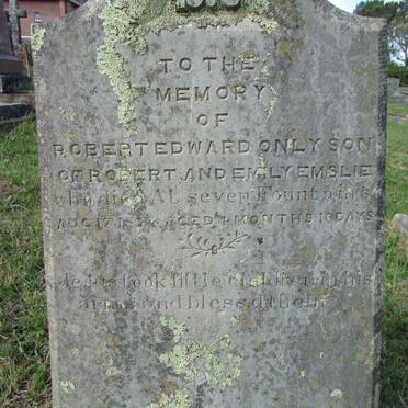 EMSLIE Robert Edward -1874