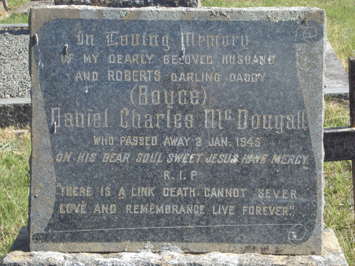 McDOUGALL Daniel Charles -1945