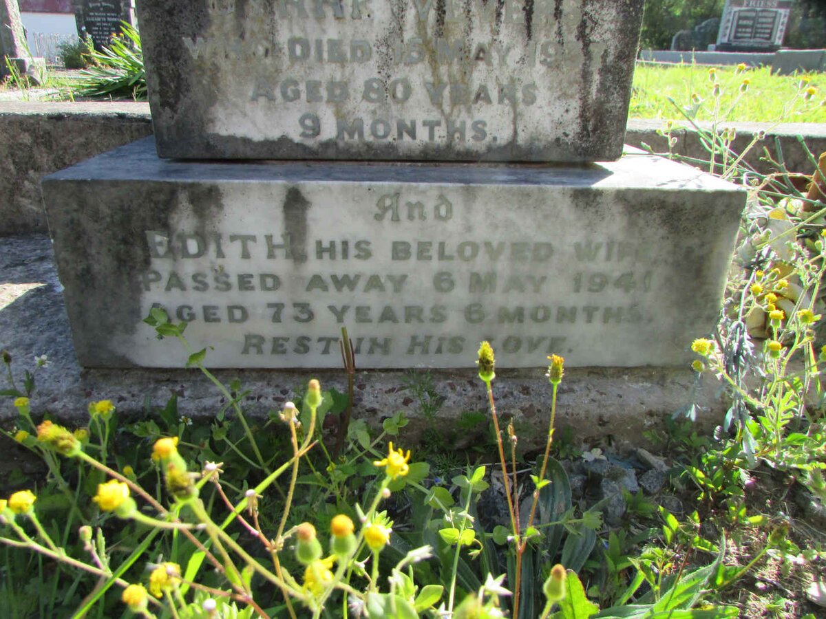 VEVERS Gynne -1937 &amp; Edith -1941