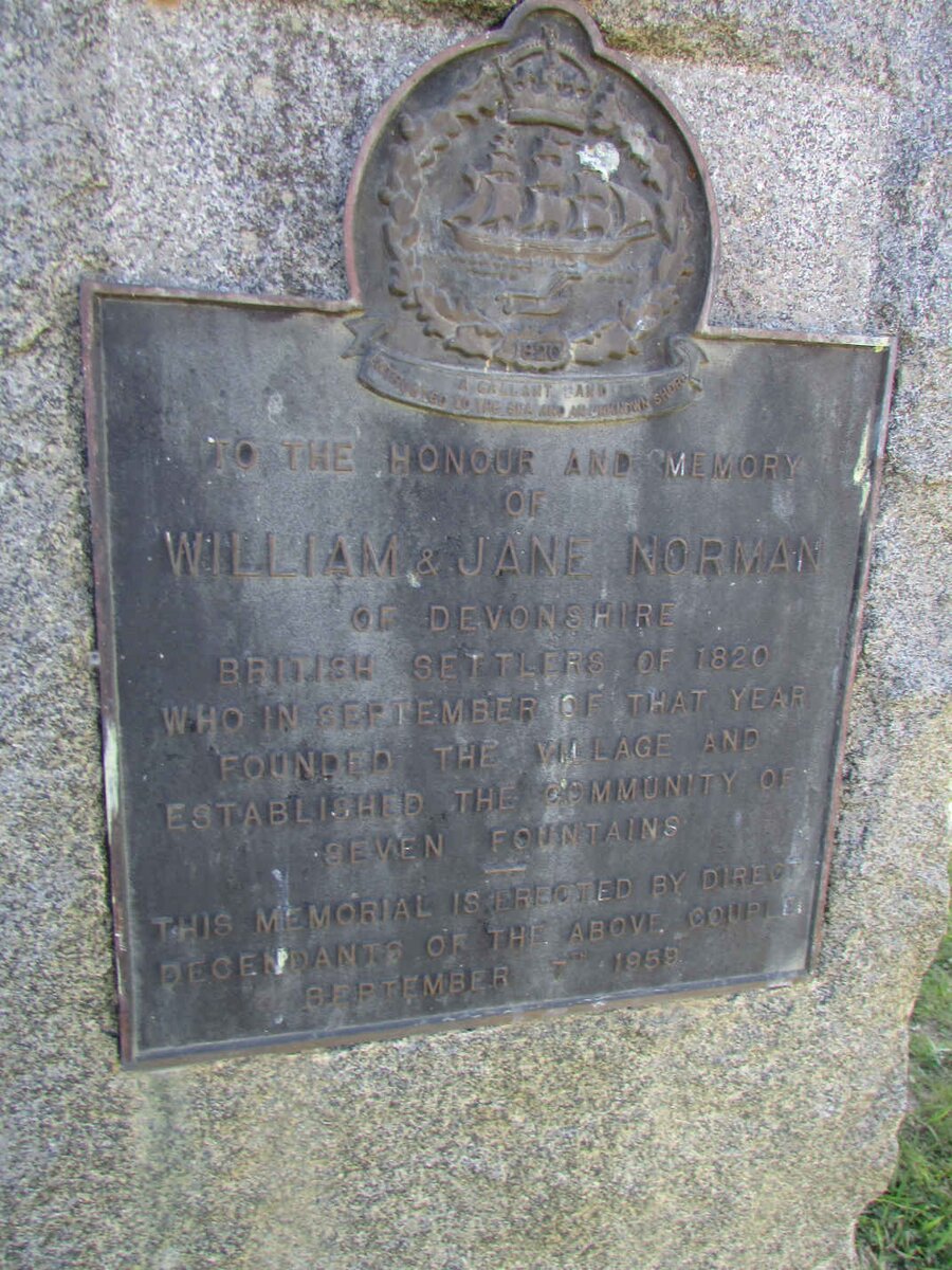 NORMAN William &amp; Jane