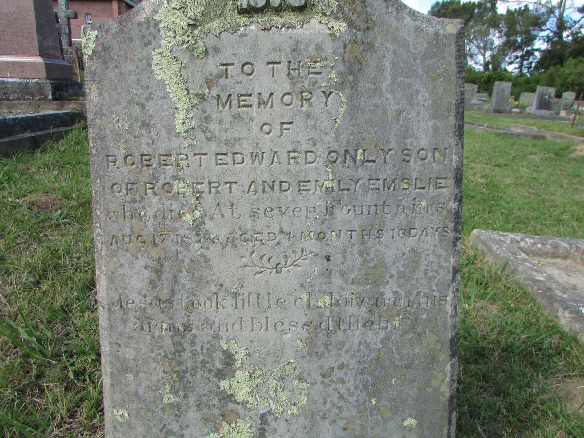 EMSLIE Robert Edward -1874