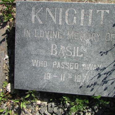KNIGHT Basil -1971
