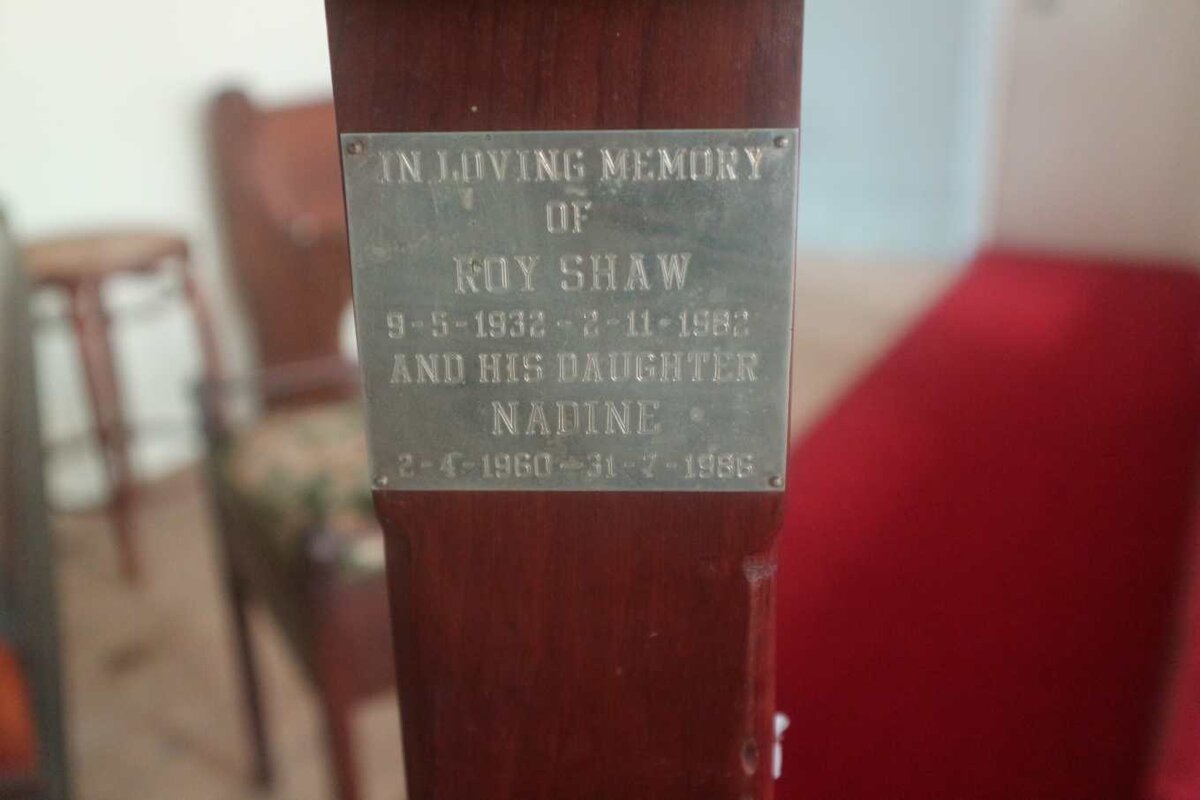 SHAW Roy 1932-1982 :: SHAW Nadine 1960-1986
