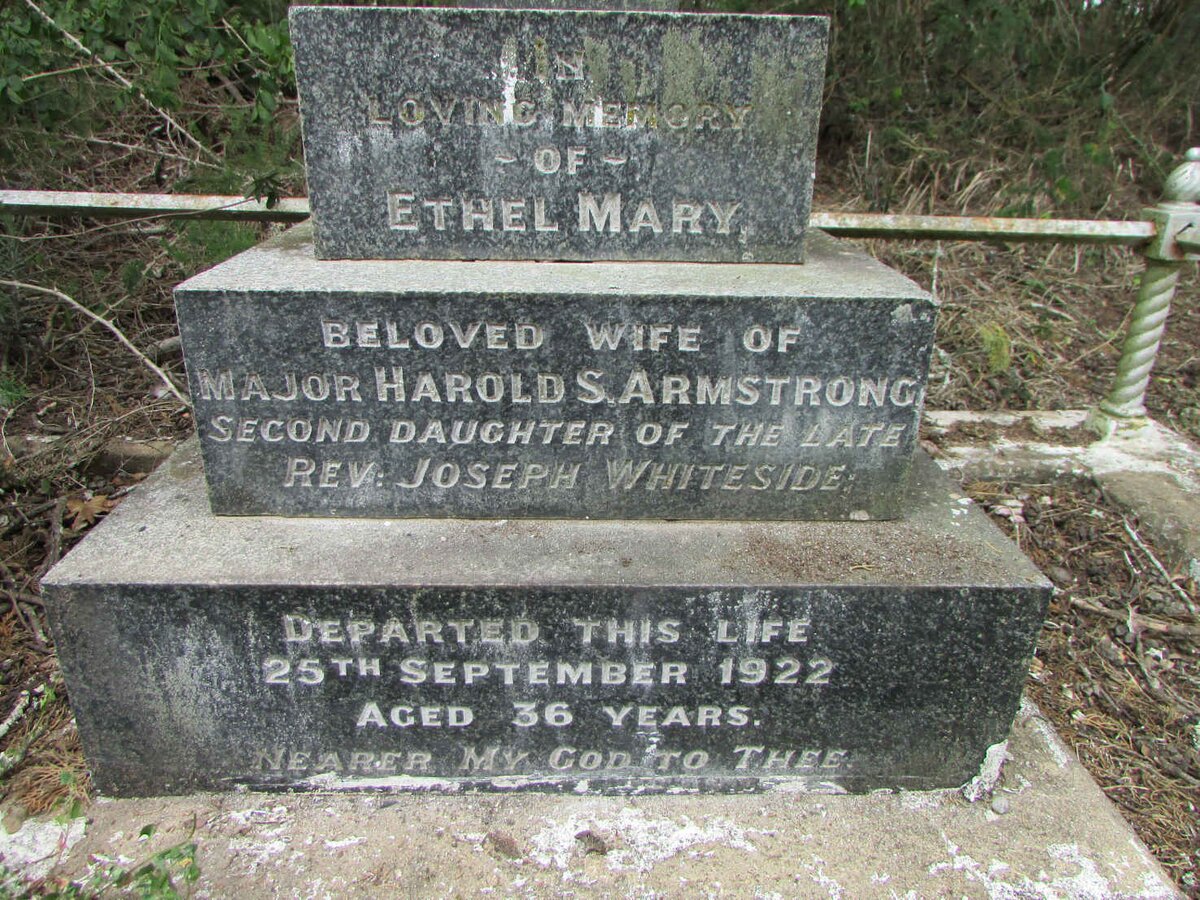 ARMSTRONG Ethel Mary -1922