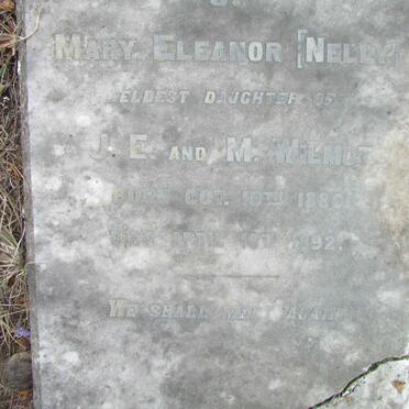 WILMOT Mary Eleanor 1886-1892