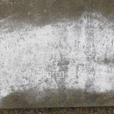 BOWLES Jonathan -1971