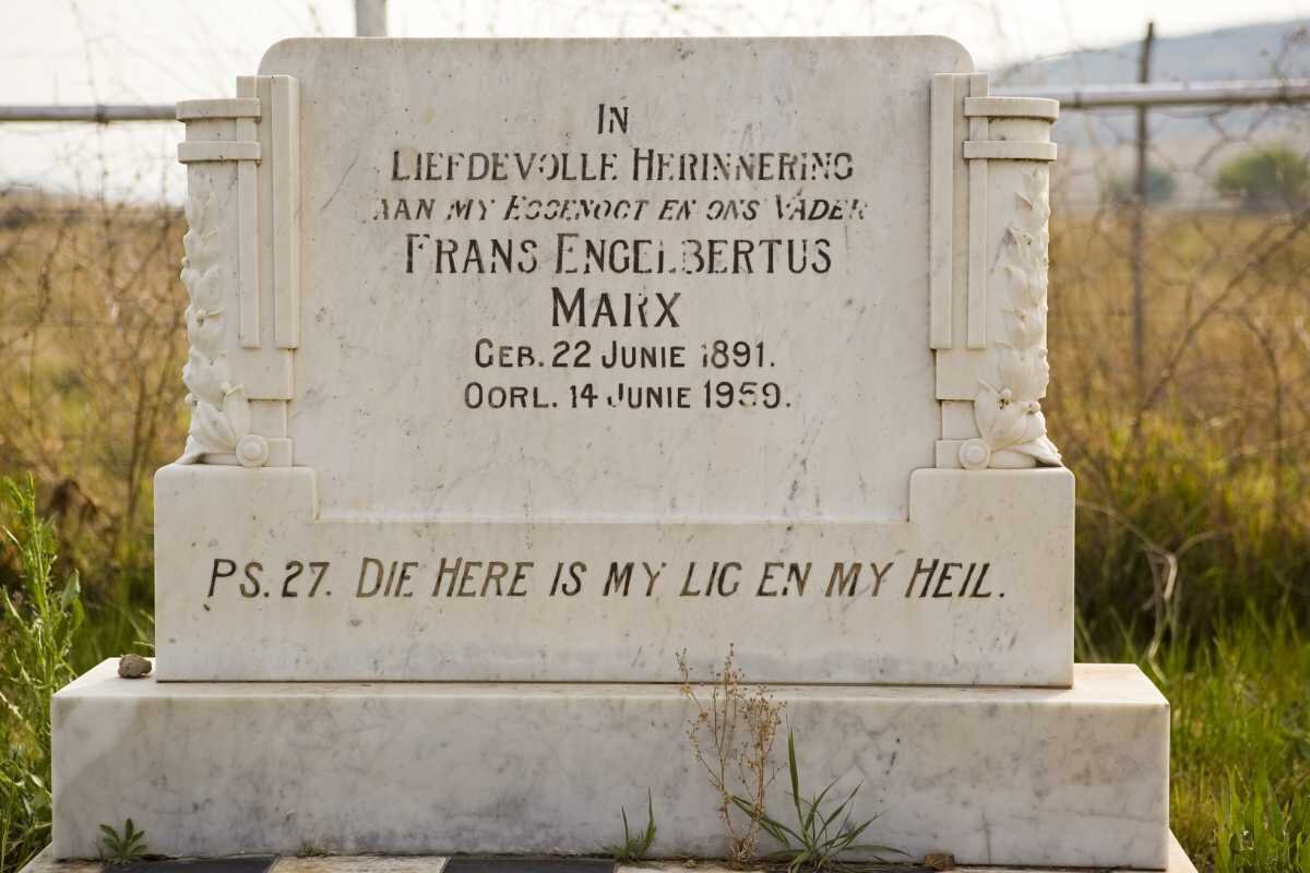 MARX Frans Engelbertus 1891-1959