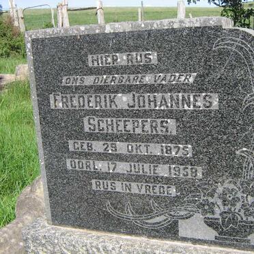 SCHEEPERS Frederik Johannes 1875-1958