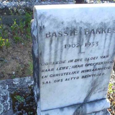 BAKKES Bassie 1902-1933